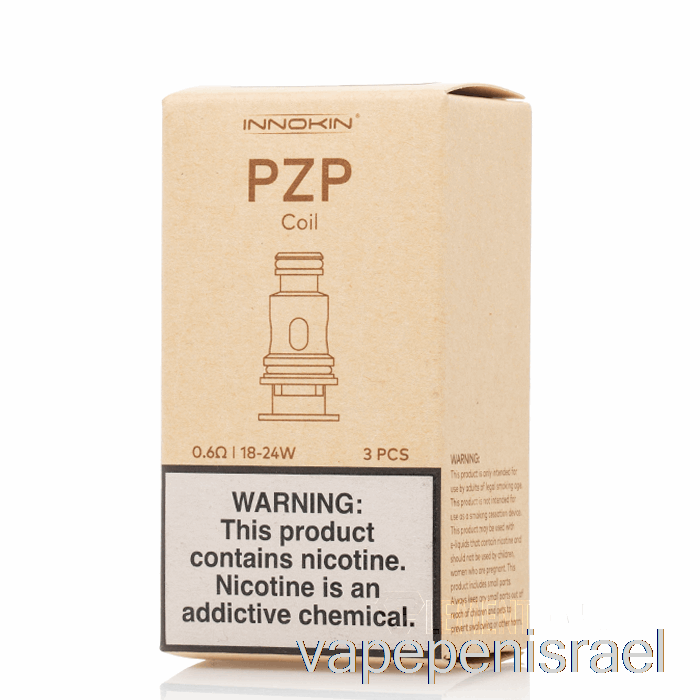 סלילי החלפה של Vape ישראל Innokin Pzp 0.6ohm סלילי Pzp